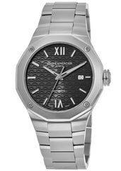 Baume & Mercier Riviera Automatic Black Dial Stainless Steel Men's Watch MOA10621