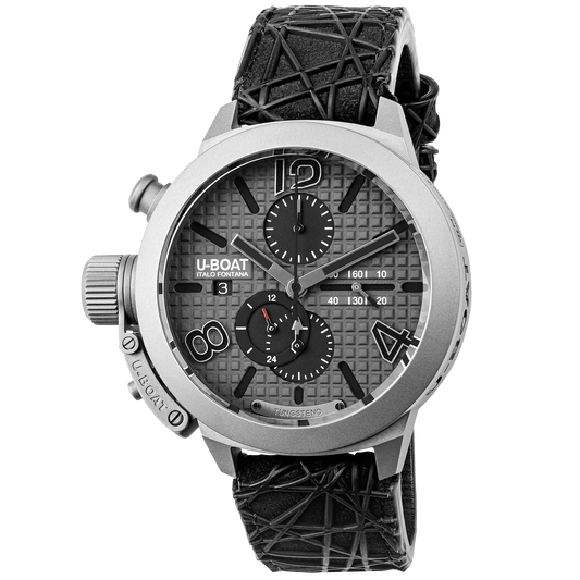 Uboat CLASSICO 45 TITANIUM TUNGSTEN GRAY 3002