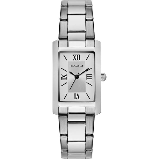 Bulova Caravelle Stainless Steel Classic CAR Ladies Watch Watch 43L203