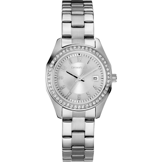 Bulova Caravelle Stainless Steel Sport Ladies Watch Watch 43M120
