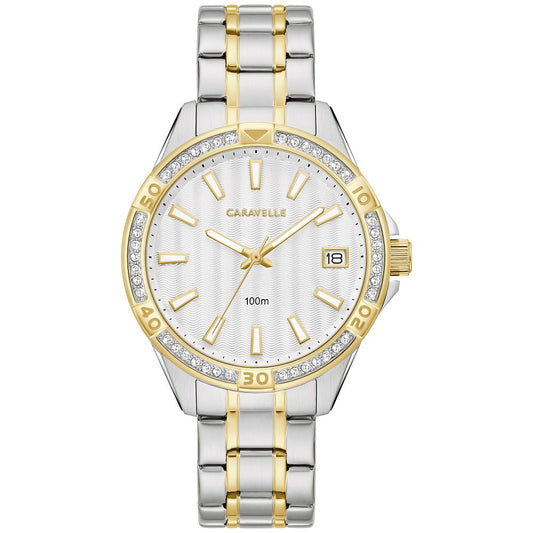 Bulova Caravelle Stainless Steel Sport Ladies Watch Watch 45M120