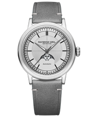 Millesime Automatic Moon Phase Silver Dial Watch, 39.5mm 2945-STC-65001