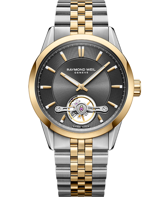 Freelancer Men's Automatic Grey Dial Two-Tone Bracelet Watch, 42.5mm 2781-STP-60051