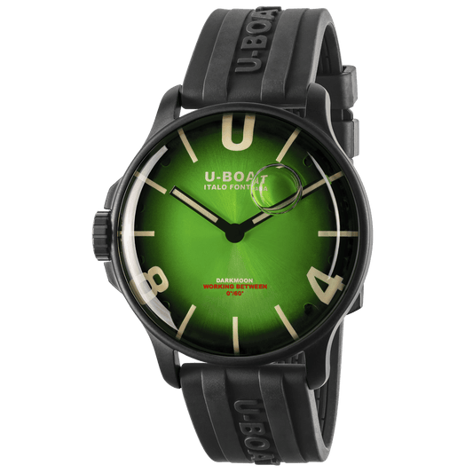 Uboat DARKMOON GREEN PVD SOLEIL 8698/E