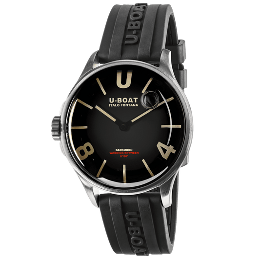 Uboat DARKMOON BLACK SS 9018/B