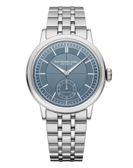 Millesime Men's Automatic Small Seconds Denim Blue Dial Bracelet Watch, 39.5mm 2930-ST-50011