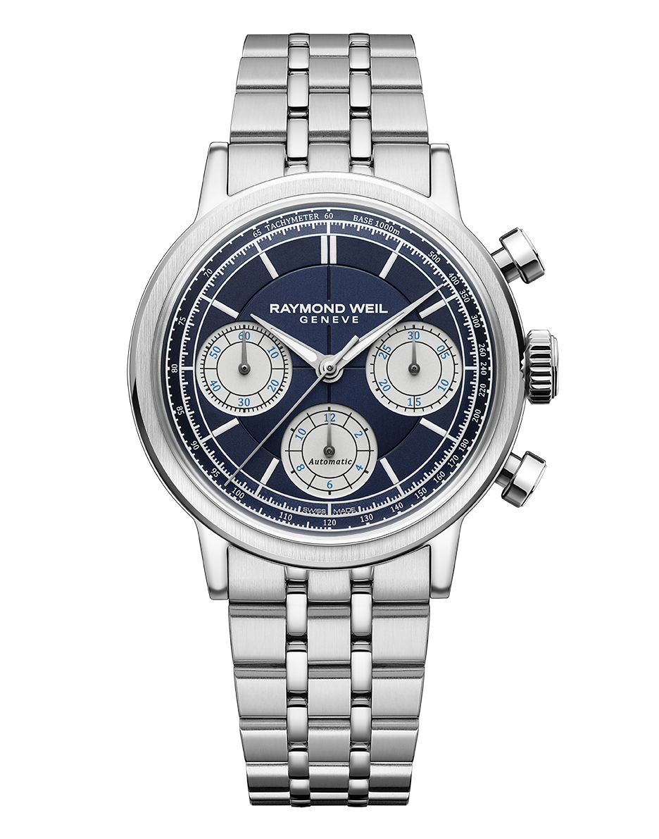 Millesime Automatic Chronograph Midnight Blue Dial Bracelet Watch Millesime Automatic Chronograph Midnight Blue Dial Bracelet Watch