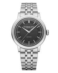 Millesime Men's Anthracite Sector Dial Bracelet Watch, 39.5mm 2925-ST-60001