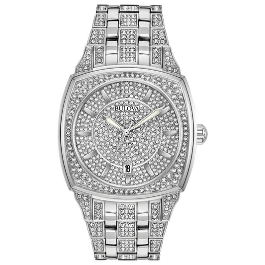 Bulova Stainless Steel Dress/Classic BUL Mens Watch Watch 96B296