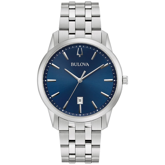 Bulova Stainless Steel Dress/Classic BUL Mens Watch Watch 96B338