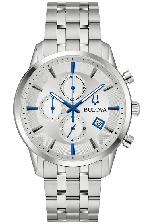 Bulova Stainless Steel Dress/Classic BUL Mens Watch Watch 96B404