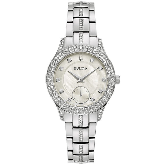 Bulova Stainless Steel Dress/Classic BUL Ladies Watch Watch 96L291