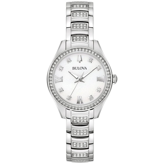 Bulova Stainless Steel Dress/Classic BUL Ladies Watch Watch 96L311