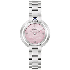 Bulova Stainless Steel Dress/Classic BUL Ladies Watch Watch 96L338