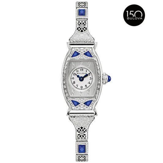 Bulova Stainless Steel Heritage Ladies Watch Watch 96L340