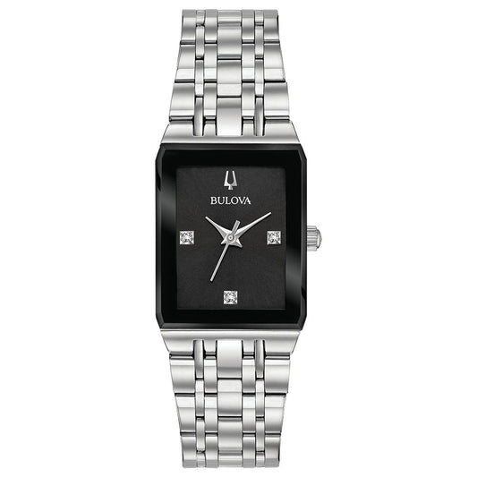 Bulova Stainless Steel Modern BUL Ladies Watch Watch 96P202