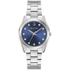 Bulova Stainless Steel Dress/Classic BUL Ladies Watch Watch 96P229