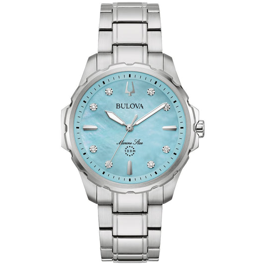 Bulova Stainless Steel Performance Ladies Watch Watch 96P248