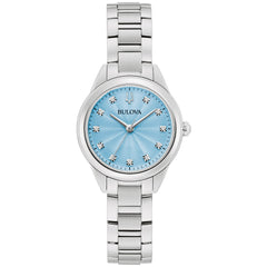 Bulova Stainless Steel Dress/Classic BUL Ladies Watch Watch 96P250