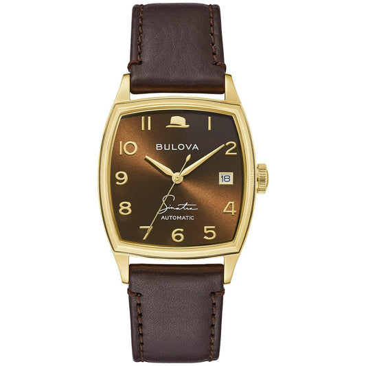 Bulova Stainless Steel Frank Sinatra Mens Watch Watch 97B198