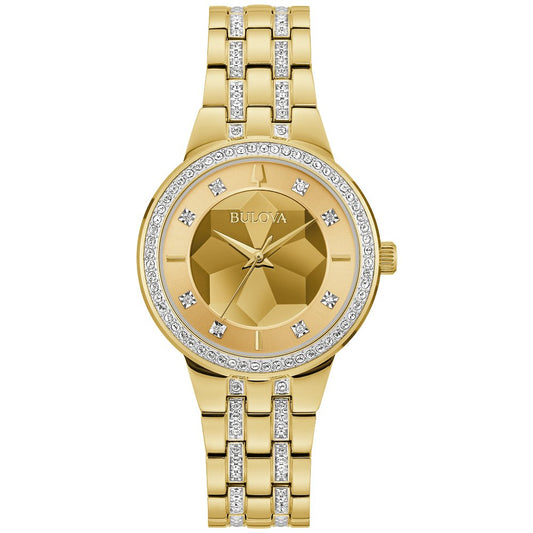 Bulova Stainless Steel Dress/Classic BUL Ladies Watch Watch 97L176