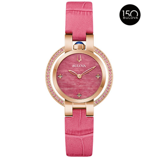 Bulova Stainless Steel Dress/Classic BUL Ladies Watch Watch 97R103