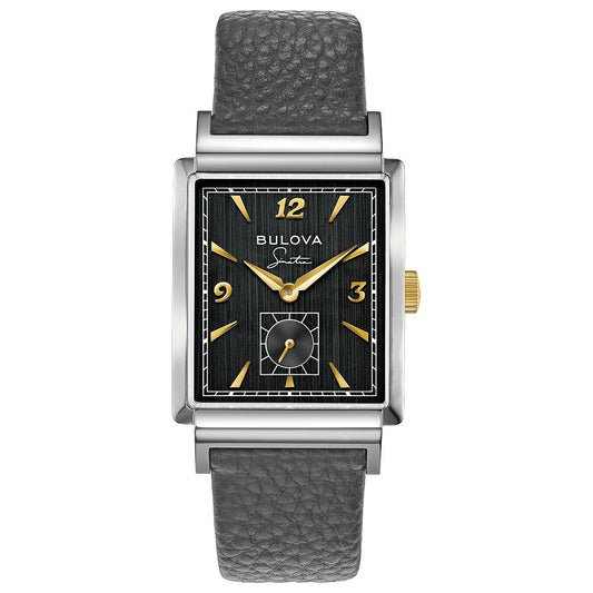 Bulova Stainless Steel Frank Sinatra Mens Watch Watch 98A261