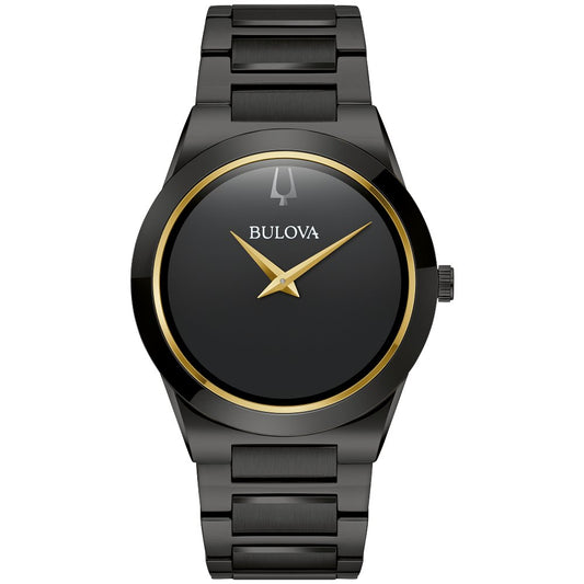 Bulova Stainless Steel Modern BUL Mens Watch Watch 98A313
