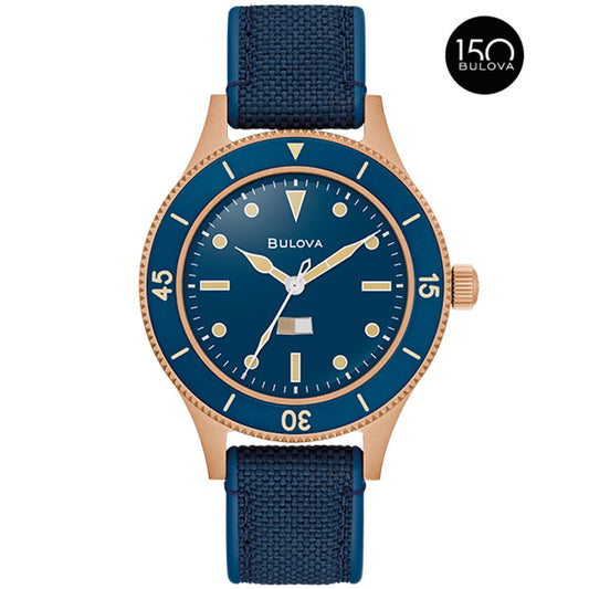 Bulova Bronze #CuSn8 Heritage Mens Watch Watch 98A325