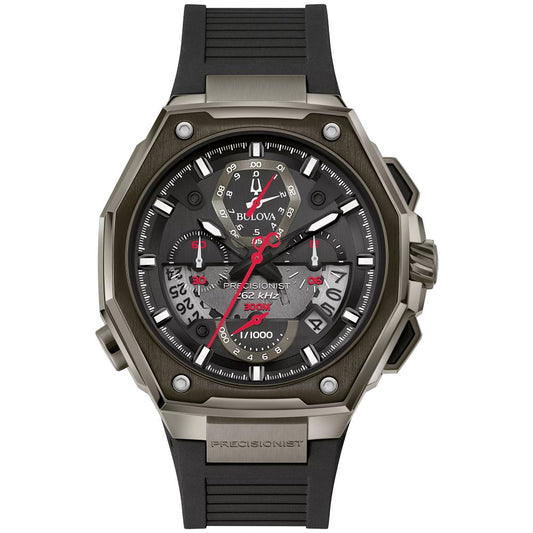 Bulova Stainless Steel Luxury Mens Watch Watch 98B358