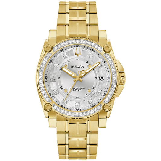 Bulova Stainless Steel Luxury Mens Watch Watch 98J120