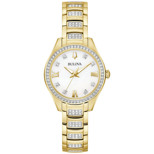 Bulova Stainless Steel Dress/Classic BUL Ladies Watch Watch 98L306