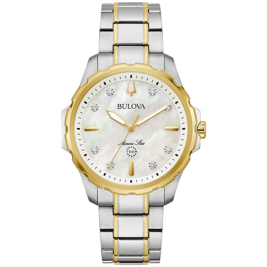 Bulova Stainless Steel Performance Ladies Watch Watch 98P227