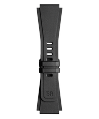 BR-03 BLACK RUBBER STRAP