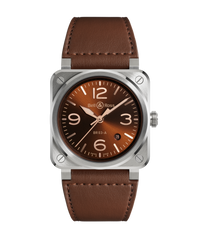 BR-03 Golden Heritage 41 MM BR03A-GH-ST/SCA