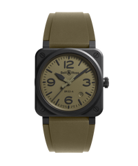 BR-03 Military Ceramic 41 MM BR03A-MIL-CE/SRB