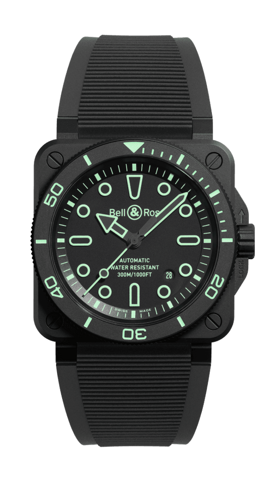 BR-03 Diver Lum Outline 42 MM Watch BR03A-D-OL-CE/SRB