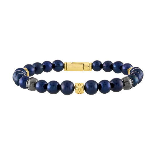Bulova Ceramic & Steel Performance Jewelry Mens Bracelet BVB1049-YSSC5FWP