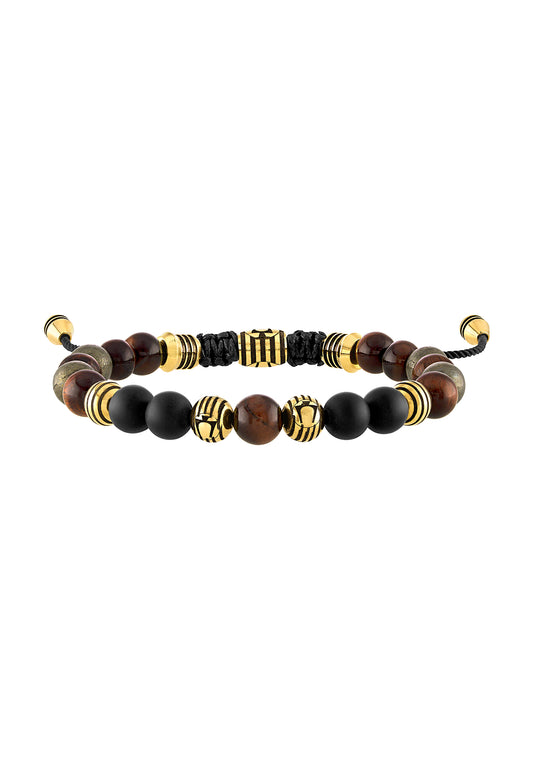 Bulova Stainless Steel Performance Jewelry Mens Bracelet BVB1072-GSTRTEMAHE