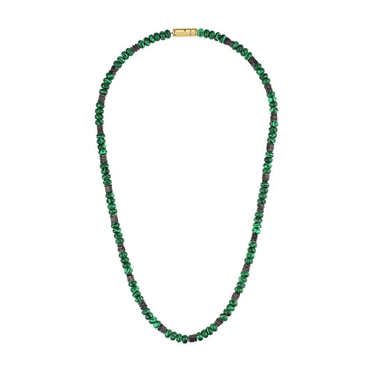 Bulova Sterling Silver 925 Performance Jewelry Mens Necklace BVC1044-YSMAL
