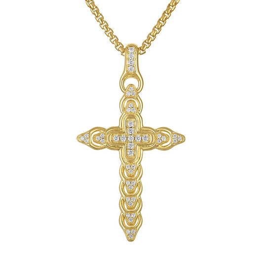 Bulova Sterling Silver 925 Classic Jewelry Mens Pendant BVP1084-YSQ7