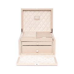 Aura Large Jewelry Box - Beige