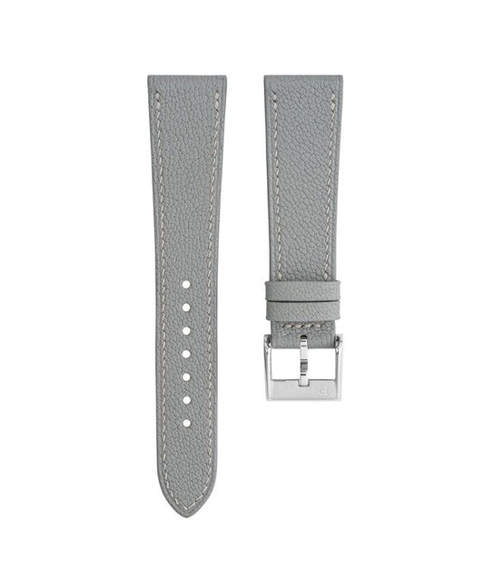 Delugs Light Grey Chevre Slim Strap