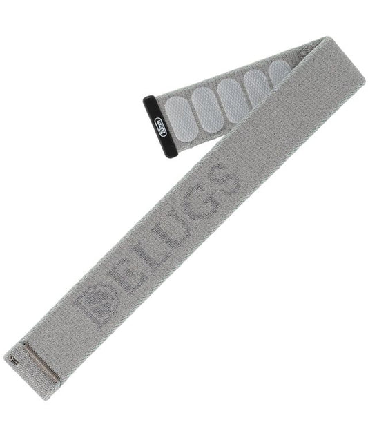 Delugs Delcro Grey Fabric Strap