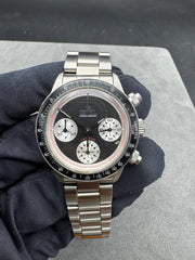 Gevril Tribeca “Paul Newman” Chronograph Panda Limited Edition 37MM Watch R004