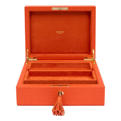Charlotte Jewellery Box - Orange J197