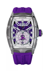 Challenge Thirty6 Jetliner Ps Steel/ White Dial/Purple Mvt A00103.3600005