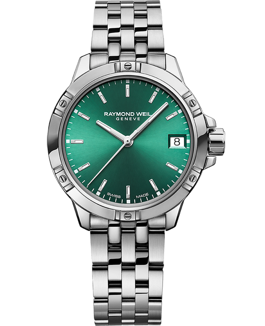 raymond-weil-tango-ladies-quartz-sunrayed-green-dial-bracelet-watch-30mm-5960-st-52051