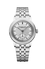 Millesime Automatic Small Seconds Silver Dial Watch, 35mm 2130-ST-65001