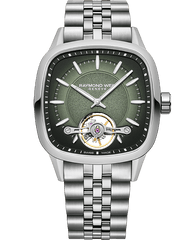 Freelancer Men's Calibre RW1212 Automatic Green Dial Bracelet Watch, 40 x 40mm 2790-ST-52051